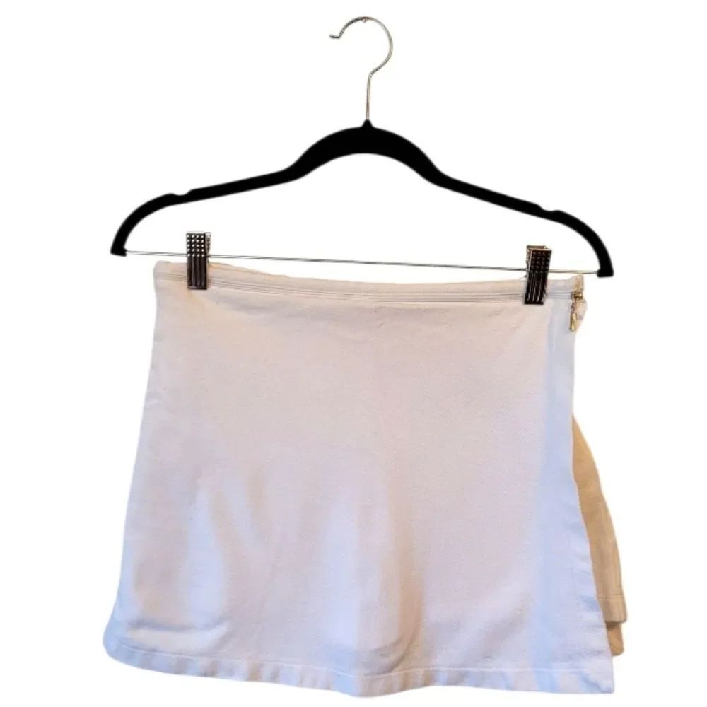 Vintage Y2K Tommy Hilfiger White Zip Off Skort Size M